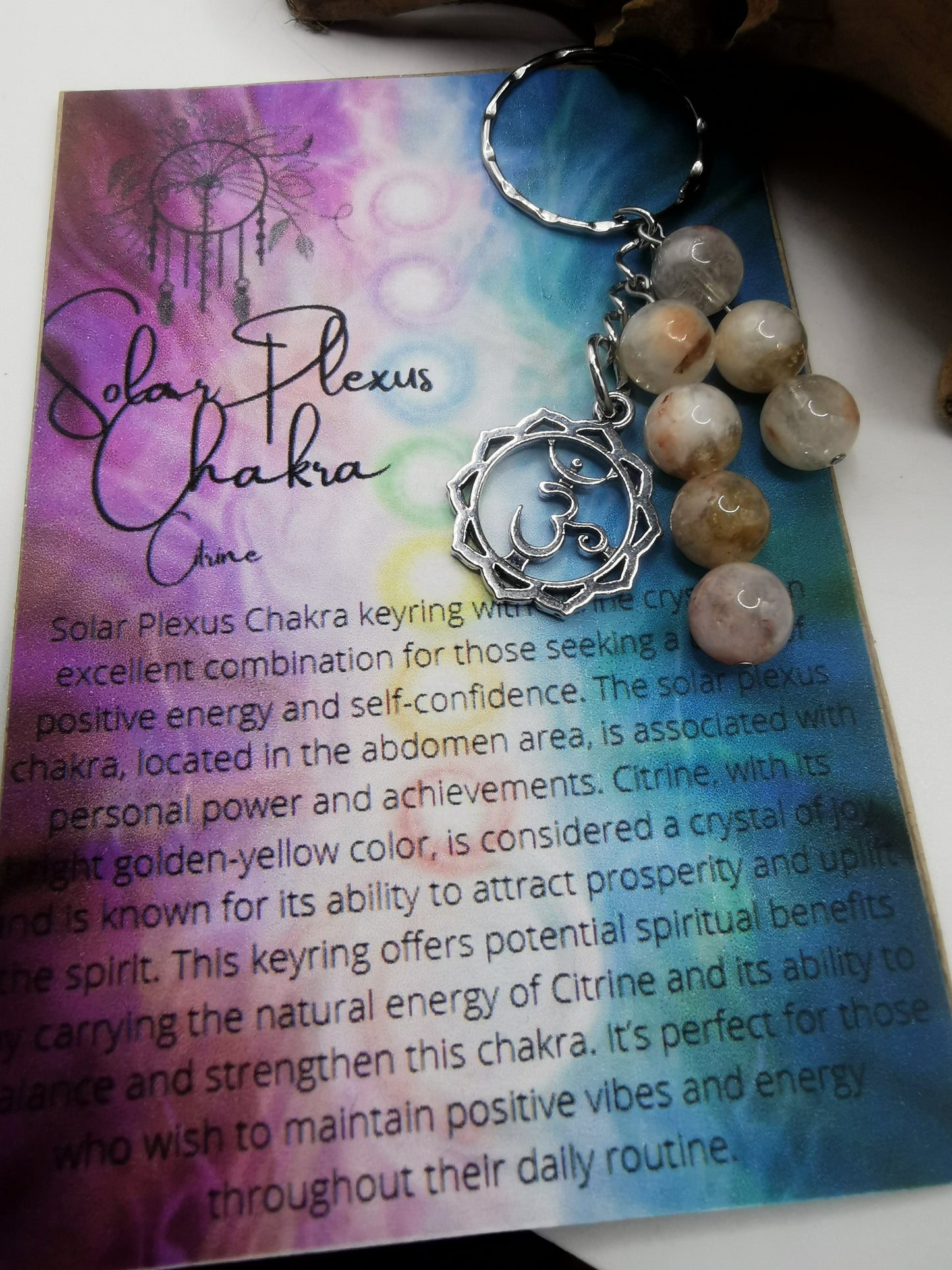 Solar Plexus Charka Keyring