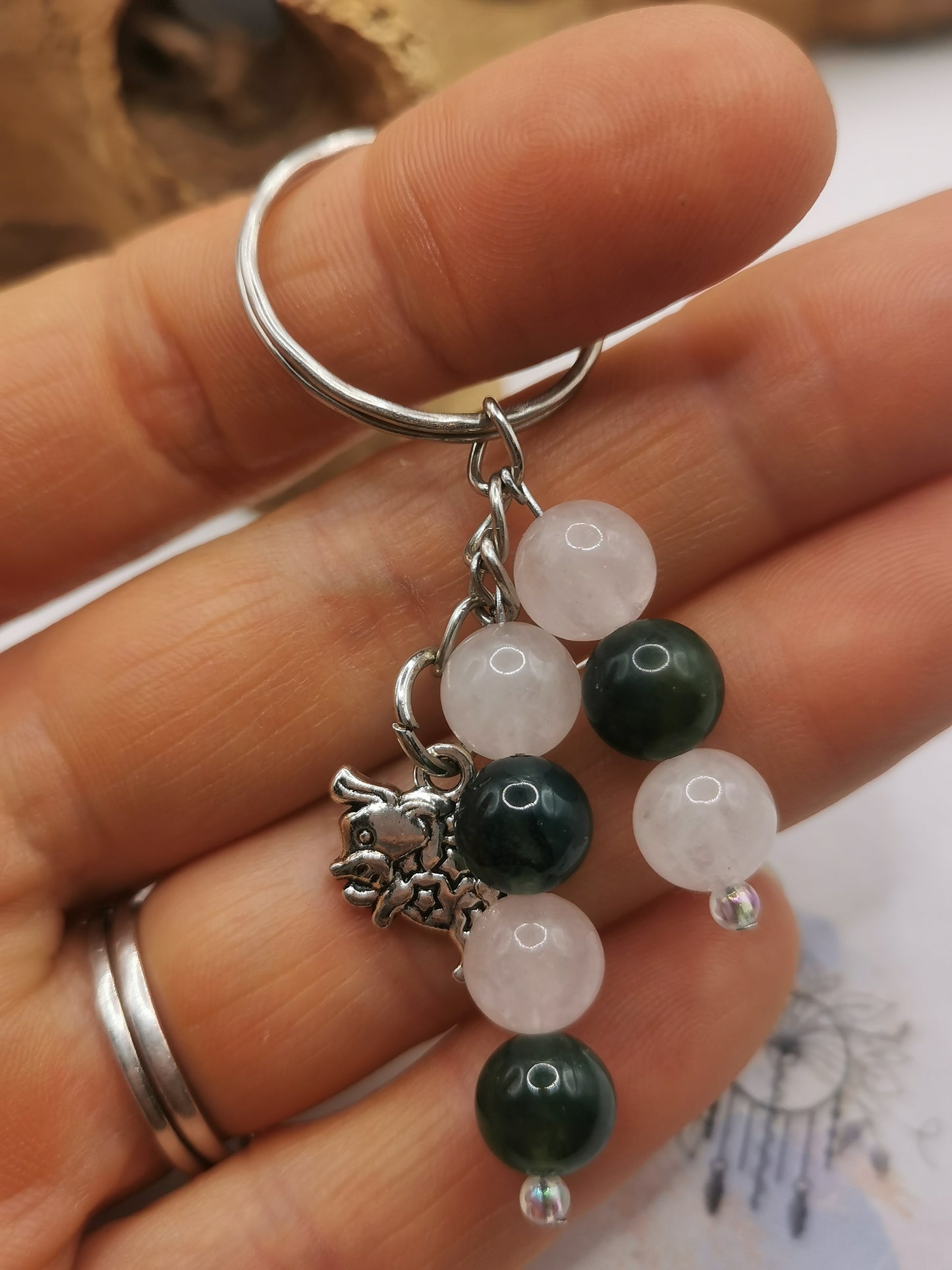 Taurus Zodiac Keyring