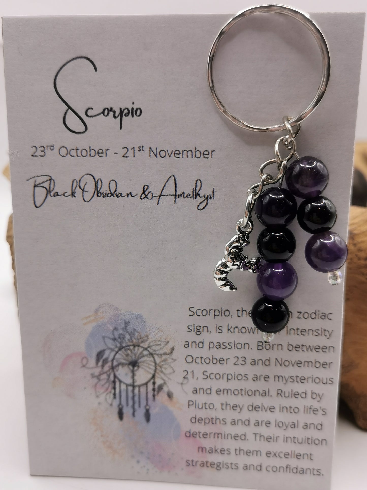 Scorpio Zodiac Keyring