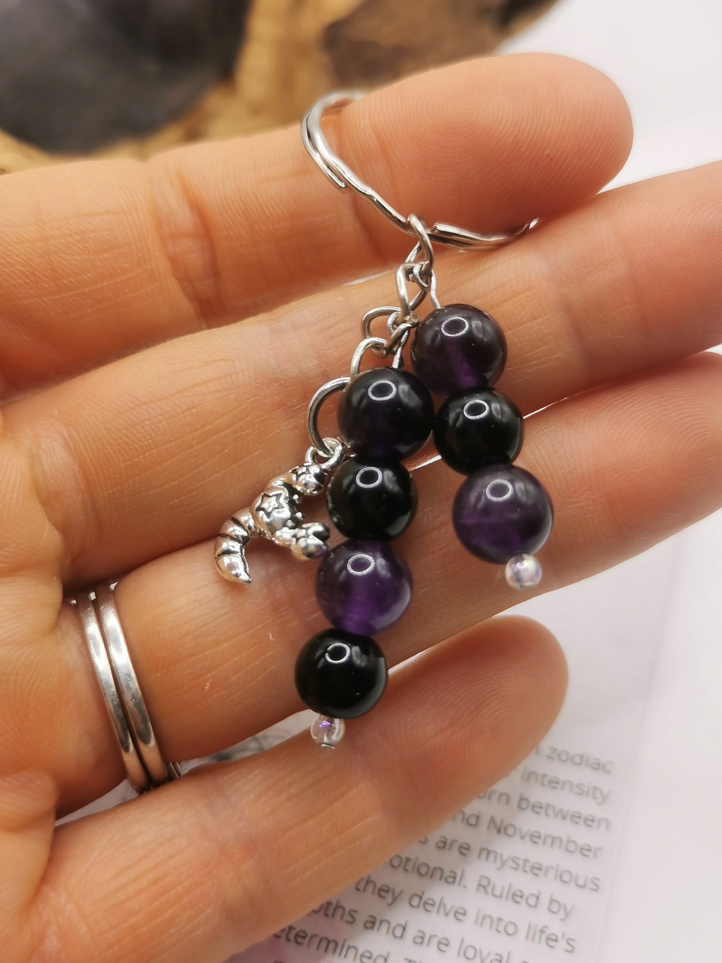 Scorpio Zodiac Keyring