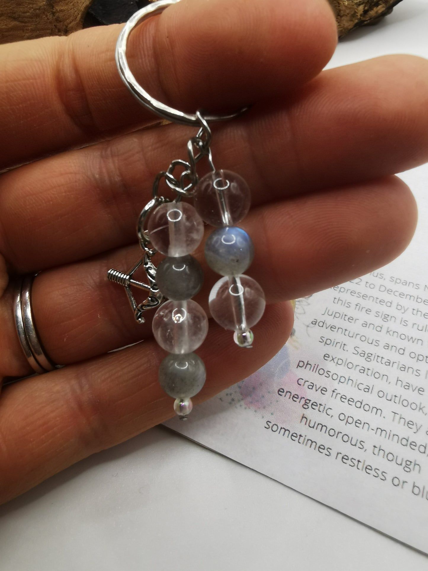 Sagittarius Zodiac Keyring
