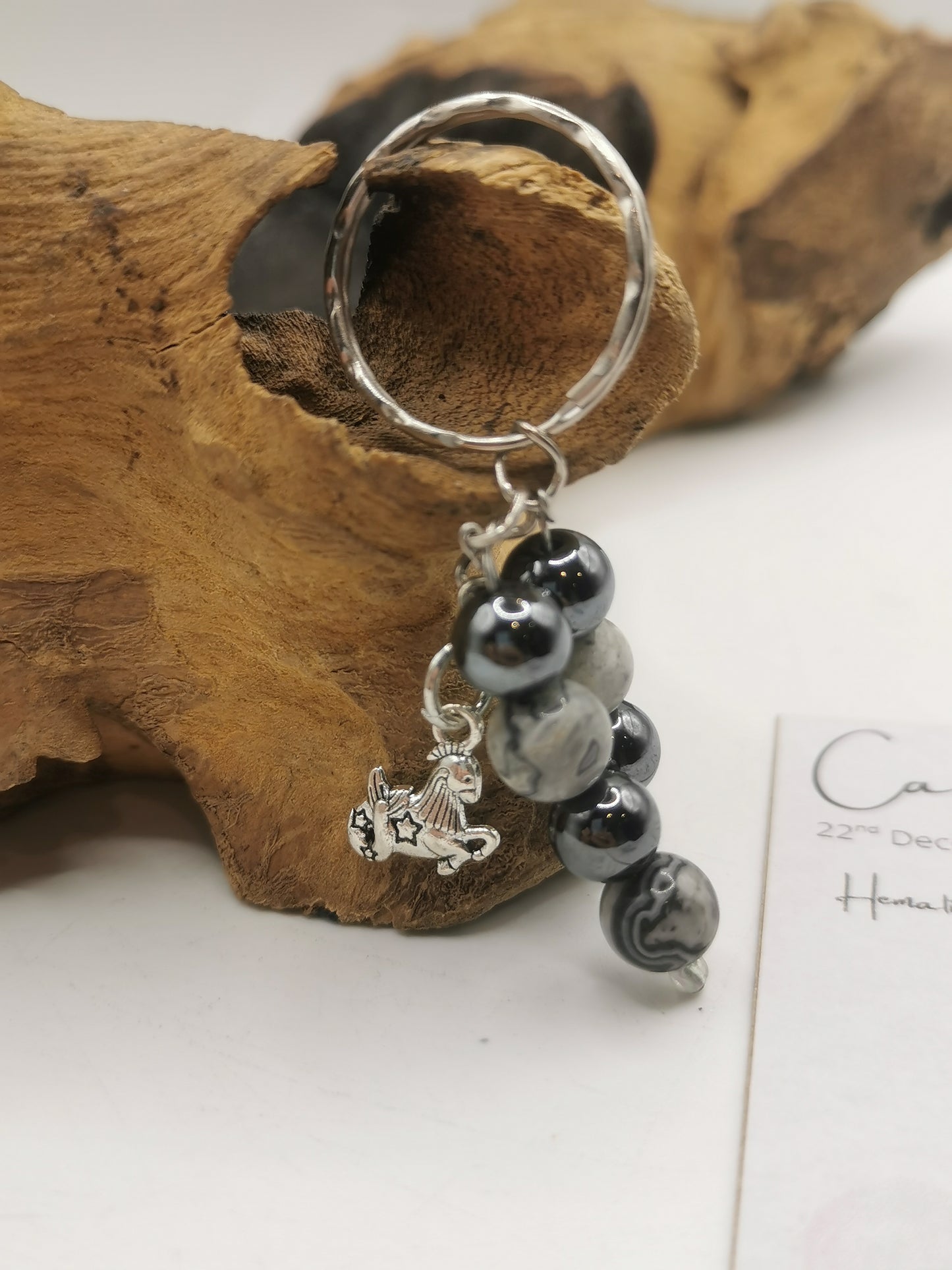 Capricorn Zodiac Keyring