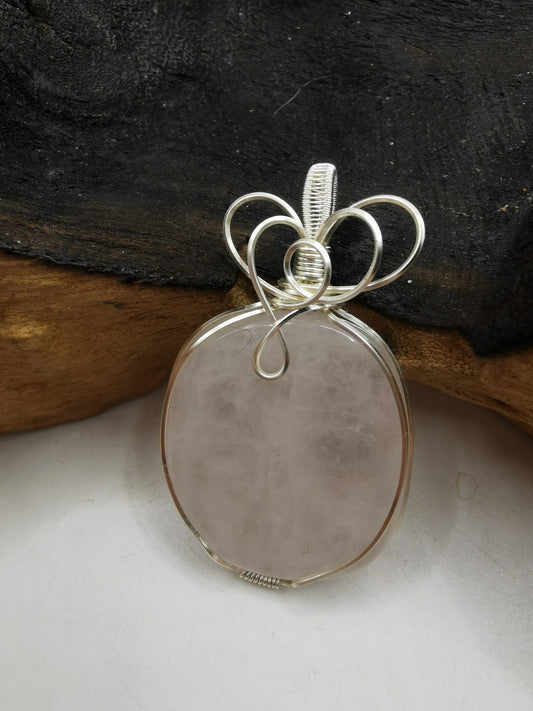 Clear Quartz Crystal Pendant