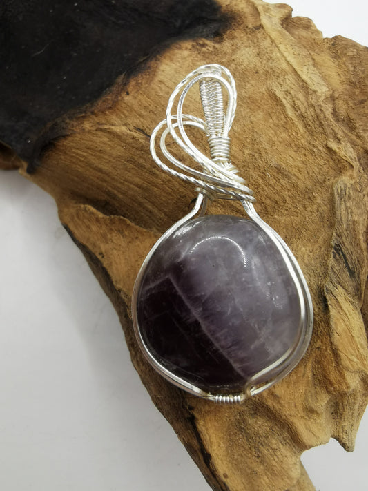Amethyst Crystal Pendant