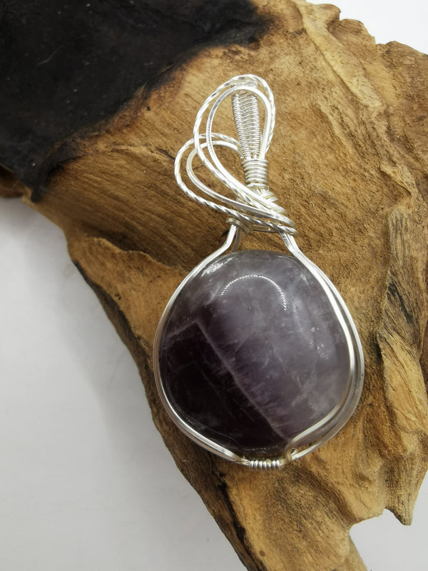 Amethyst Crystal Pendant
