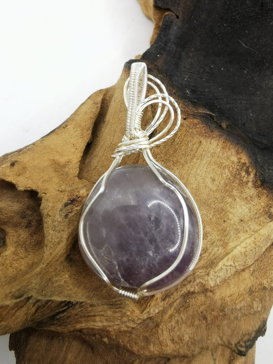 Amethyst Crystal Pendant