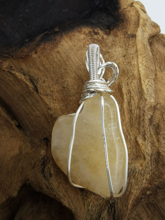 Citrine Crystal Pendant