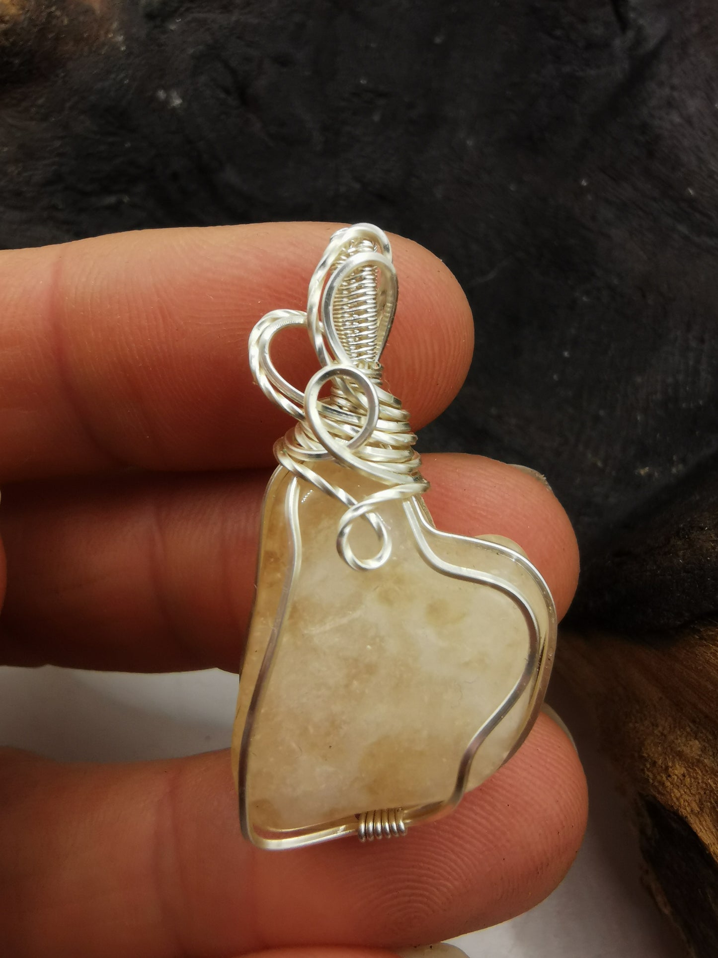 Citrine Crystal Pendant
