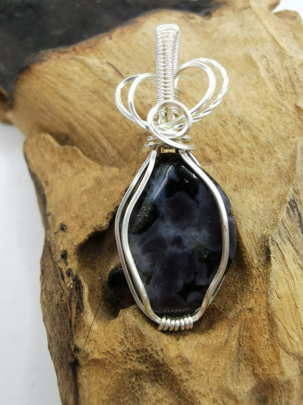 Merlinite A Crystal Pendant