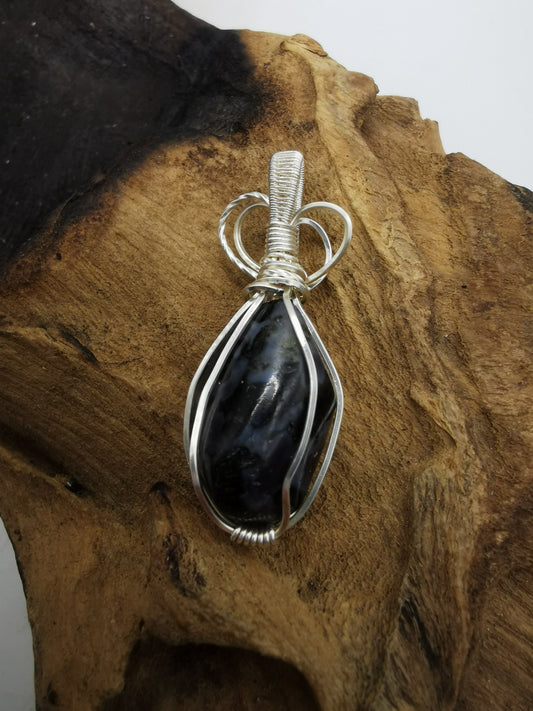 Merlinite A Crystal Pendant