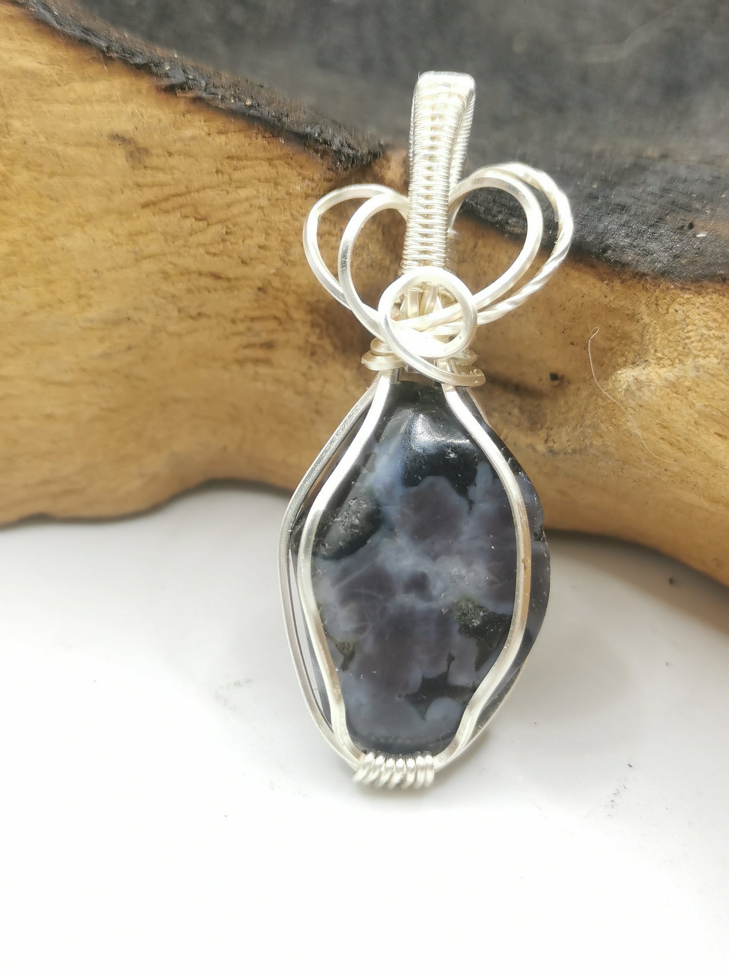 Merlinite A Crystal Pendant