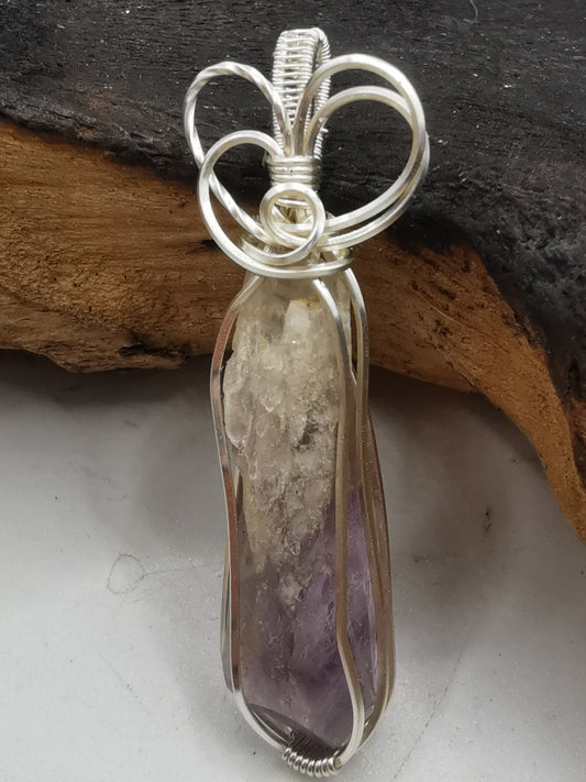 Amethyst Point Crystal Pendant