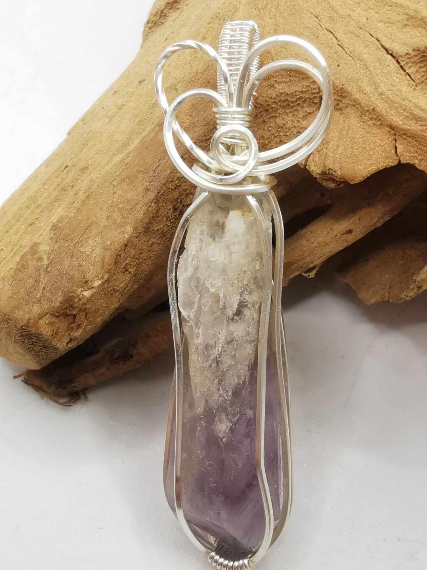 Amethyst Point Crystal Pendant