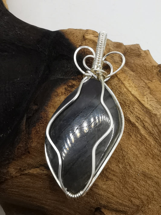 Labradorite Crystal Pendant
