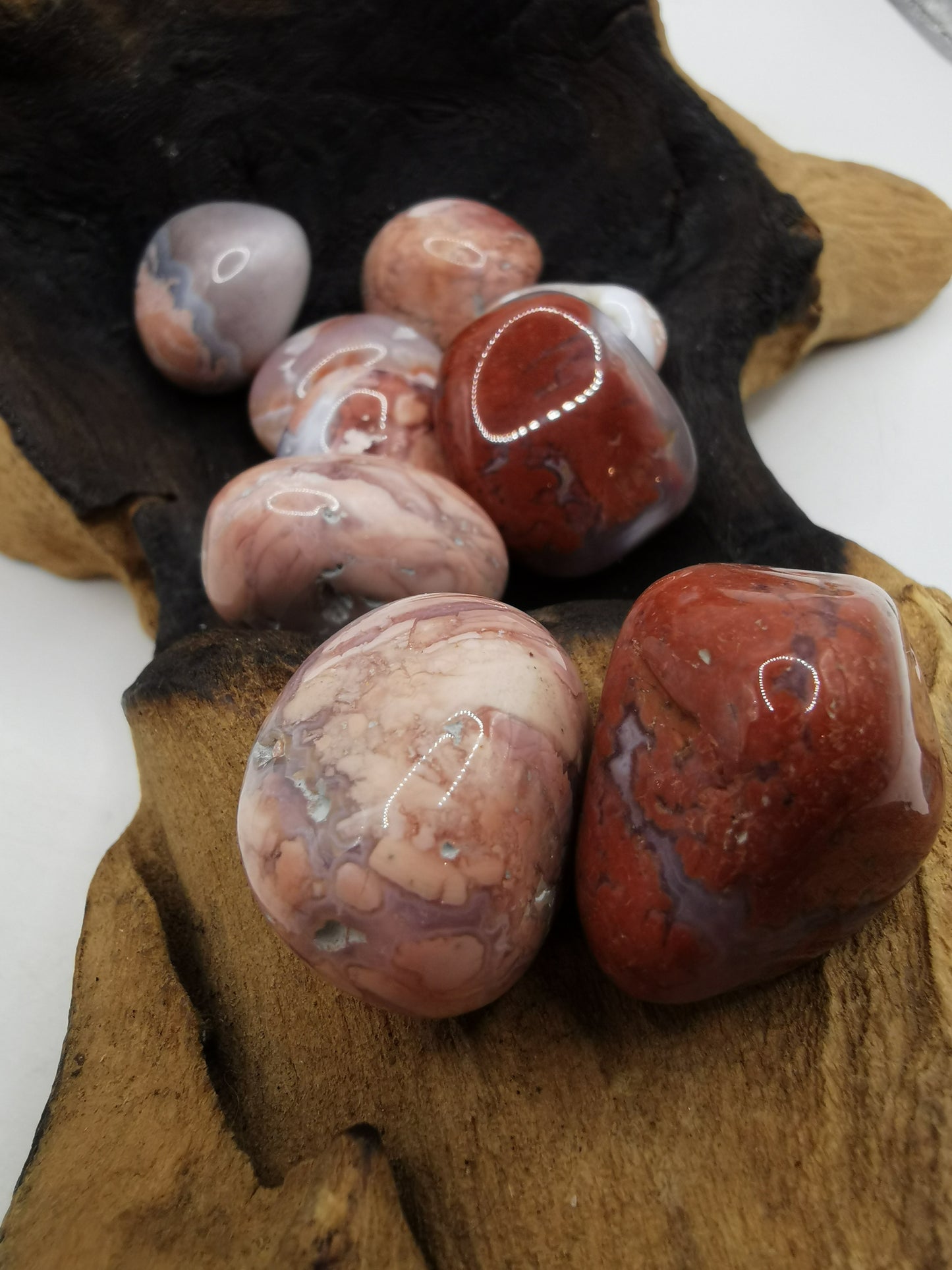 Pink Agate Tumble