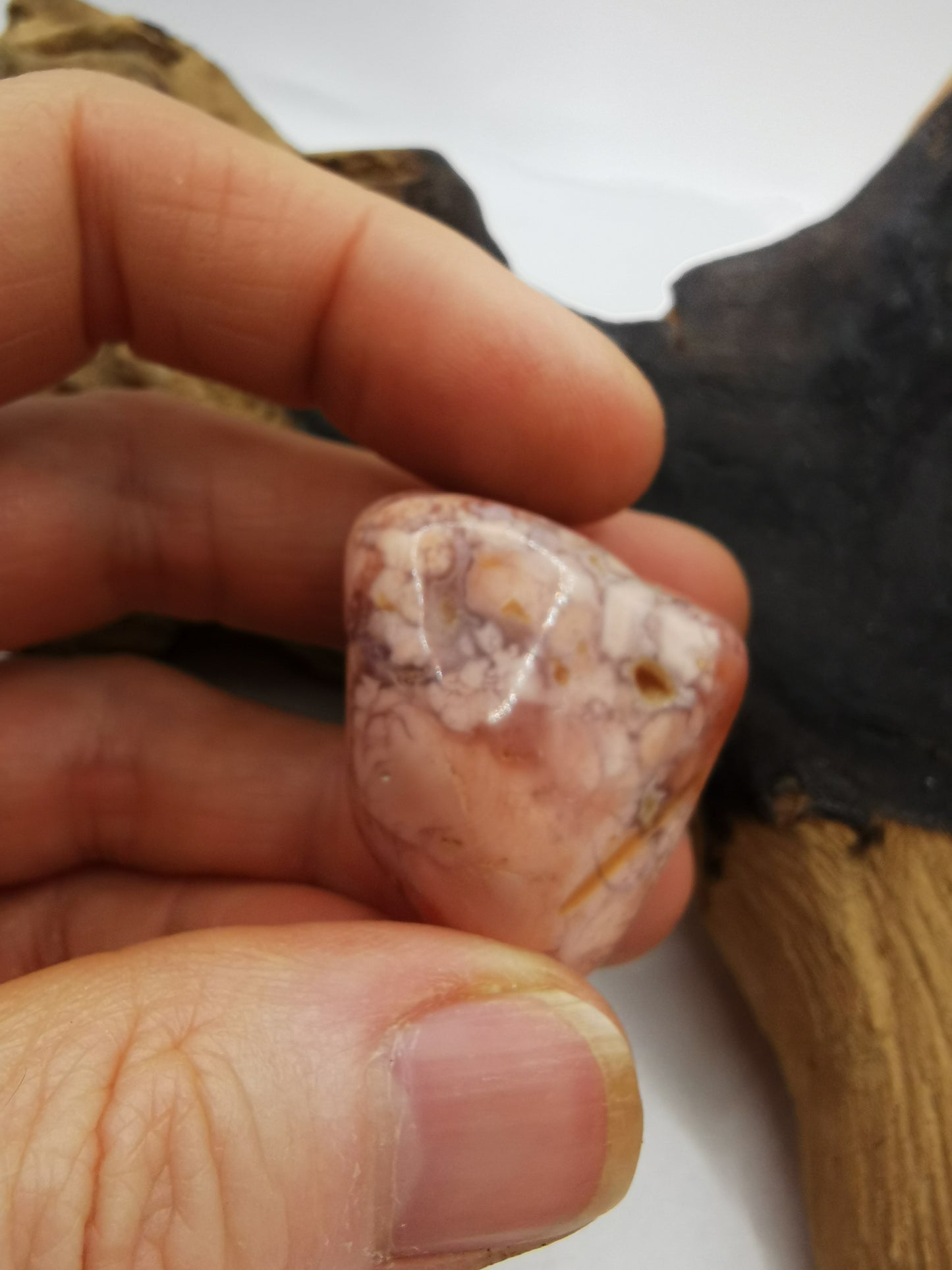 Pink Agate Large Tumble