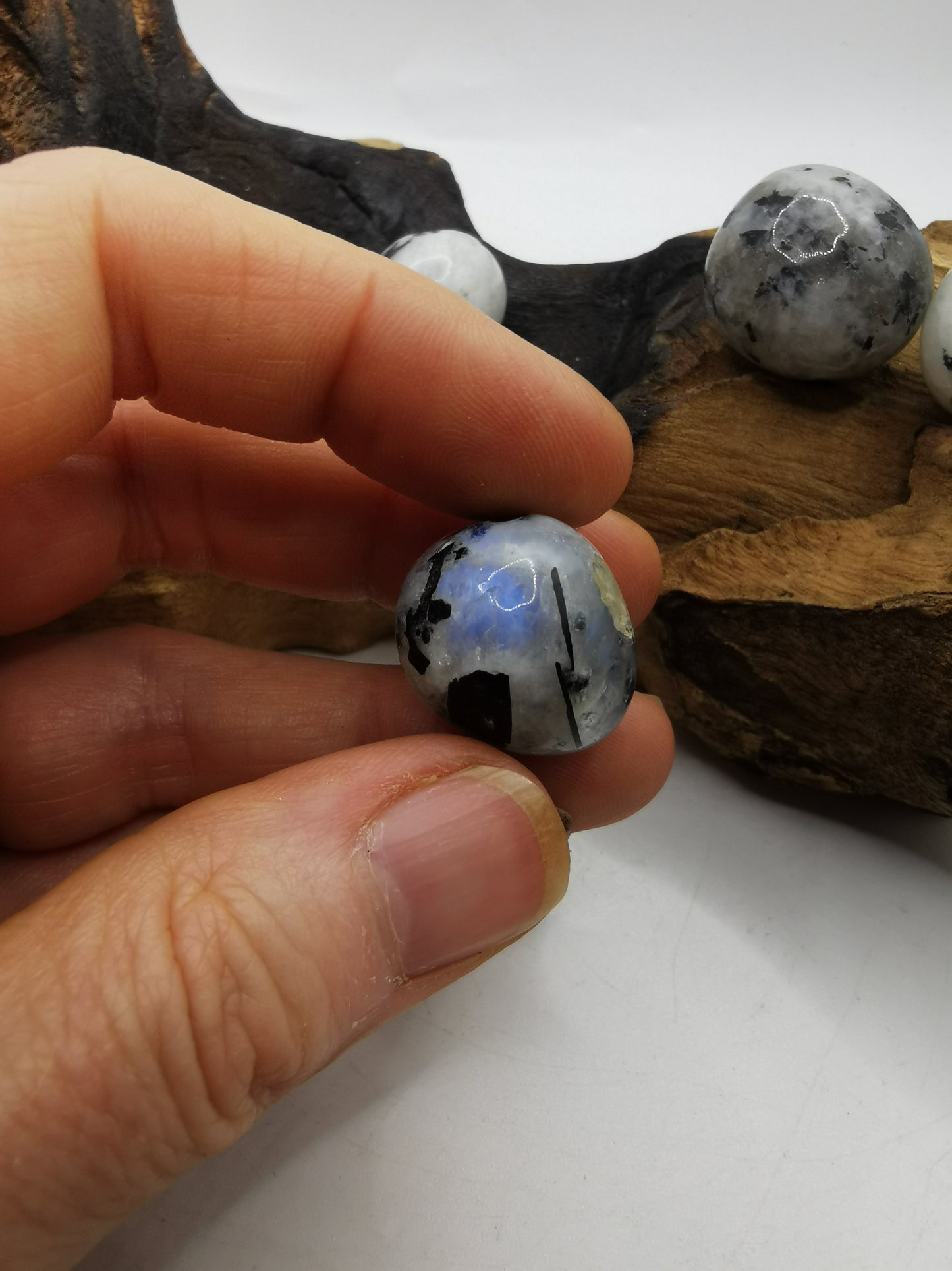 Rainbow Moonstone Tumble