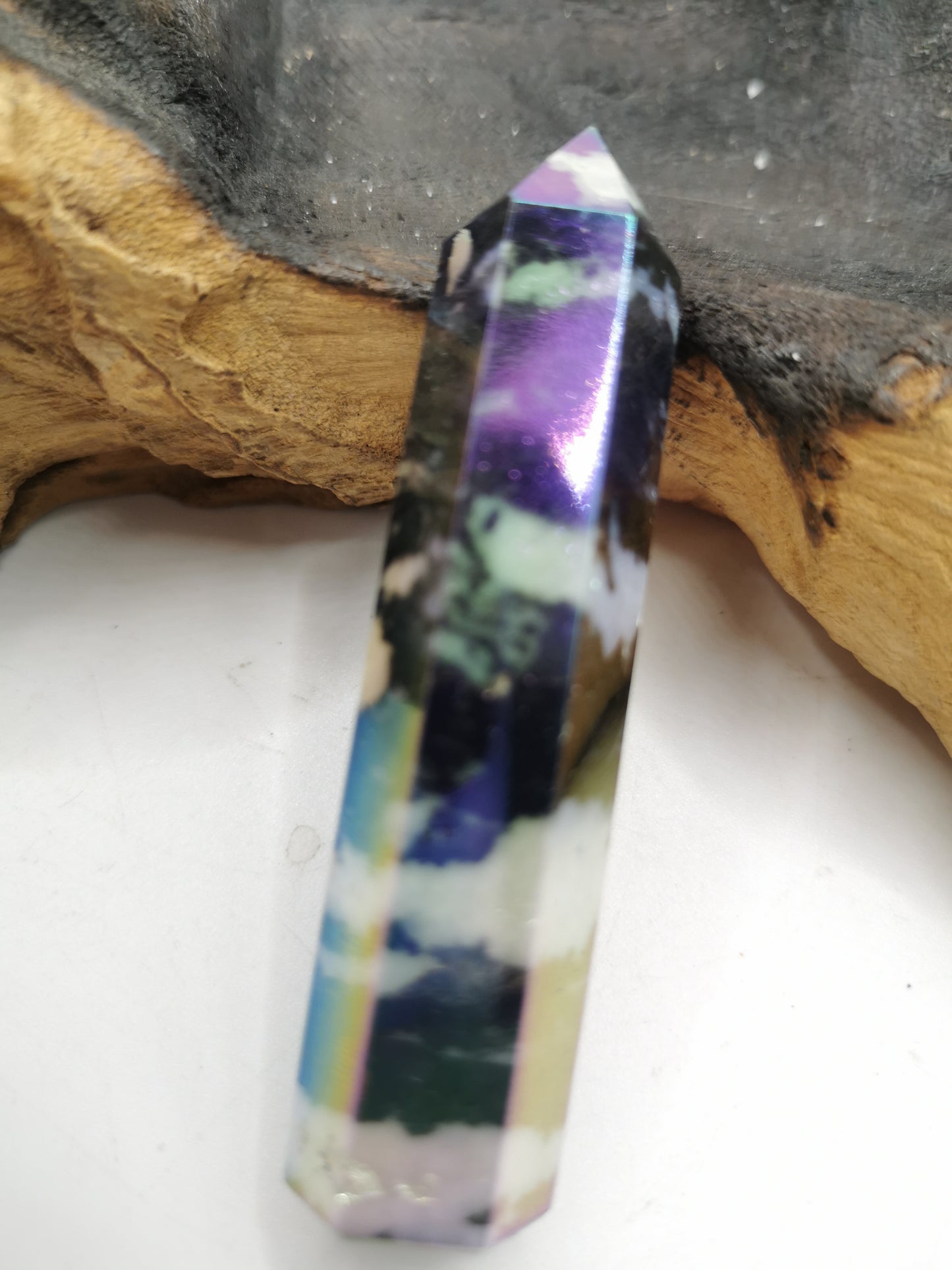 Zebra Jasper Aura Point I