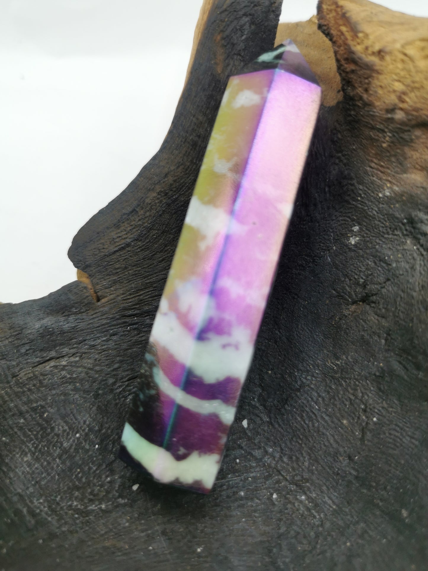 Zebra Jasper Aura Point I