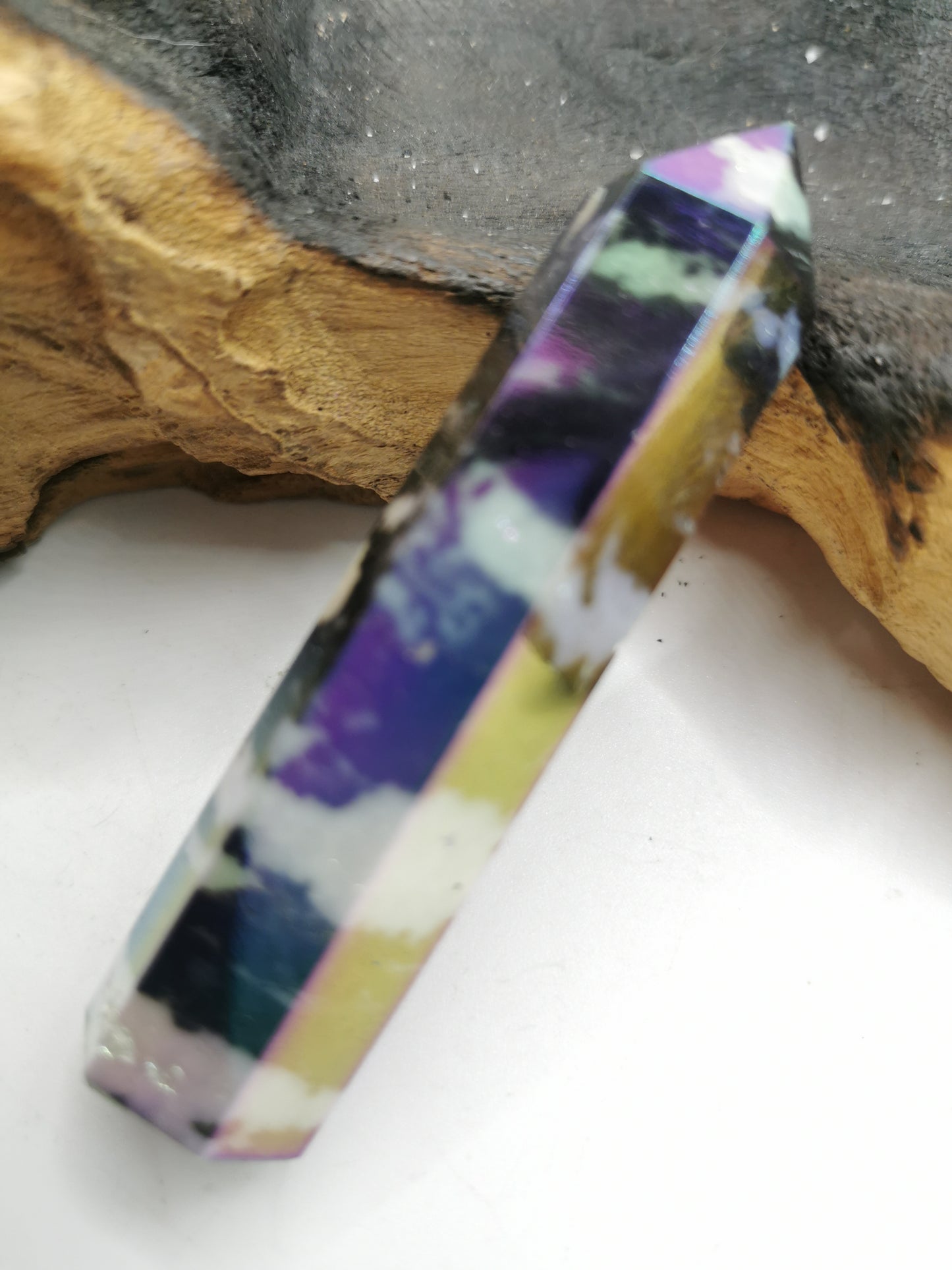 Zebra Jasper Aura Point I