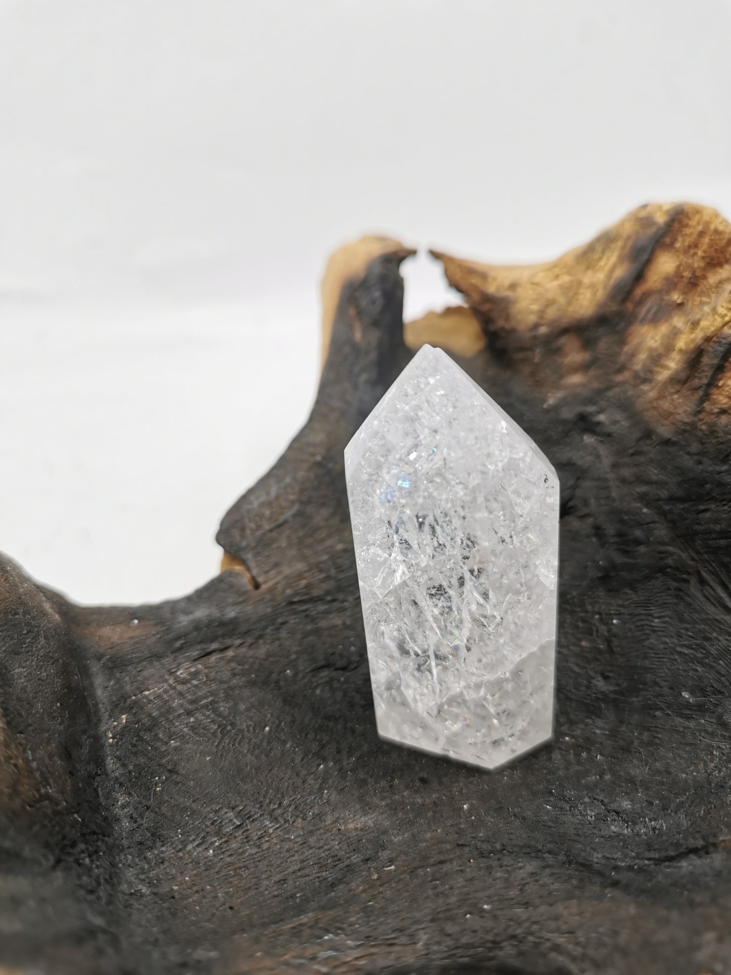 Crackle Quartz Point A