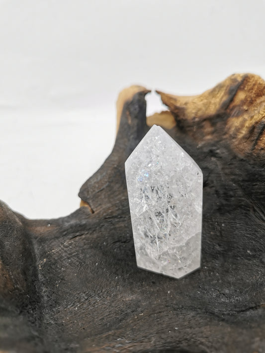 Crackle Quartz Point A