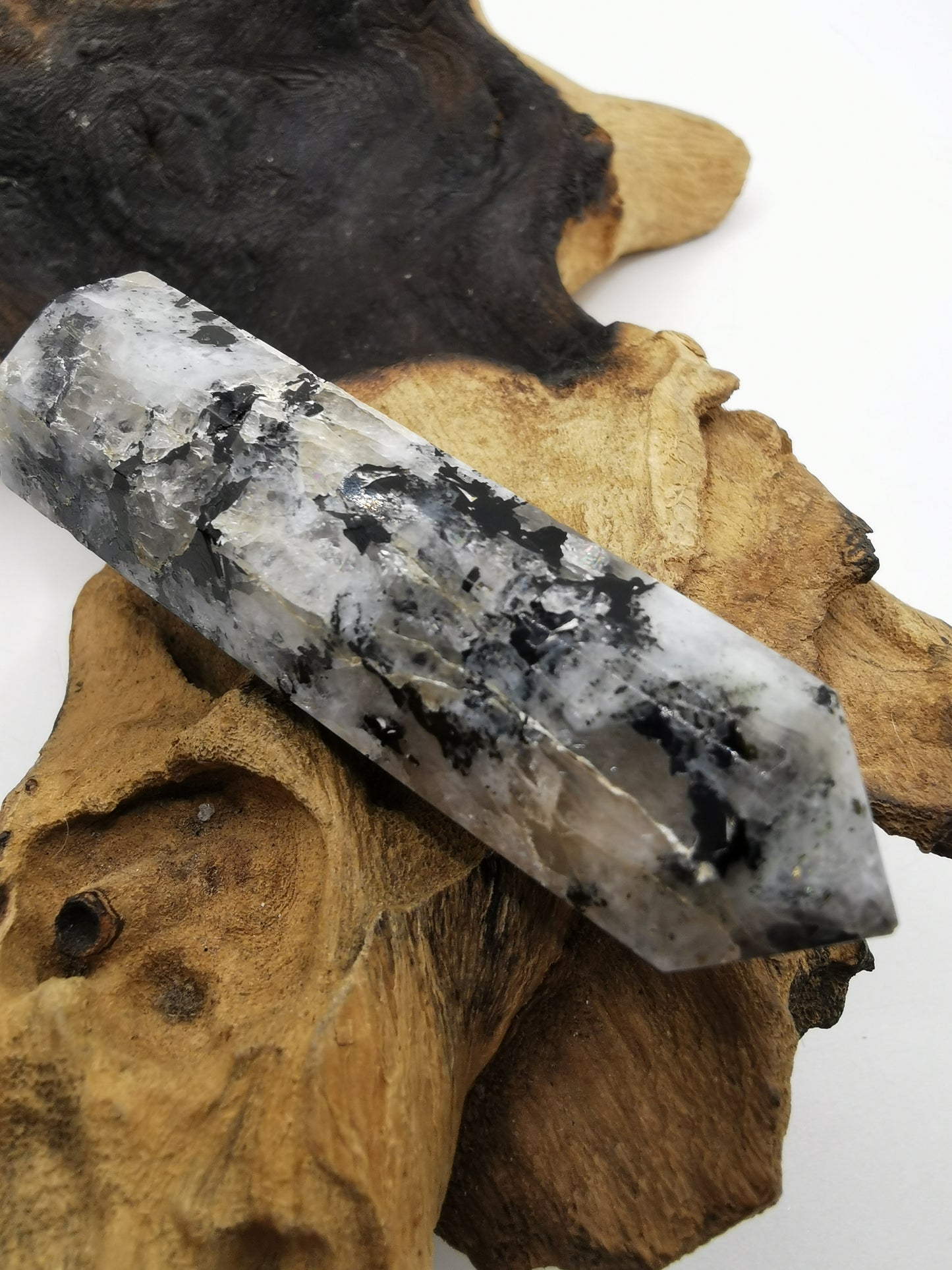 Rainbow Moonstone Point C