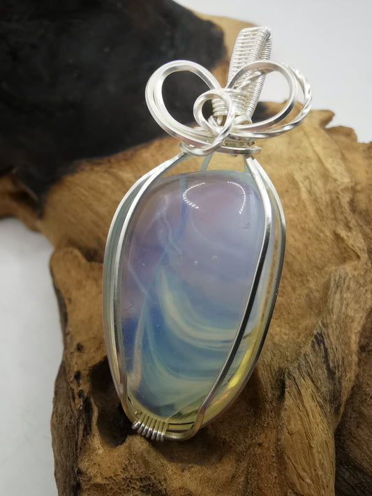 Opalite Crystal Pendant