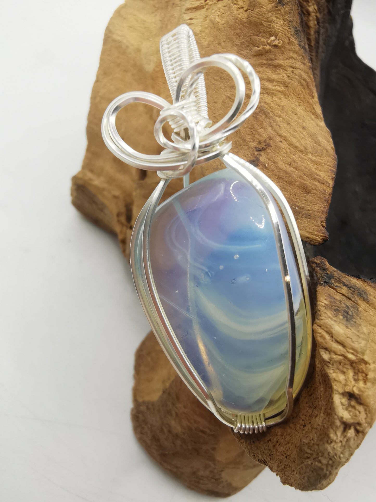 Opalite Crystal Pendant