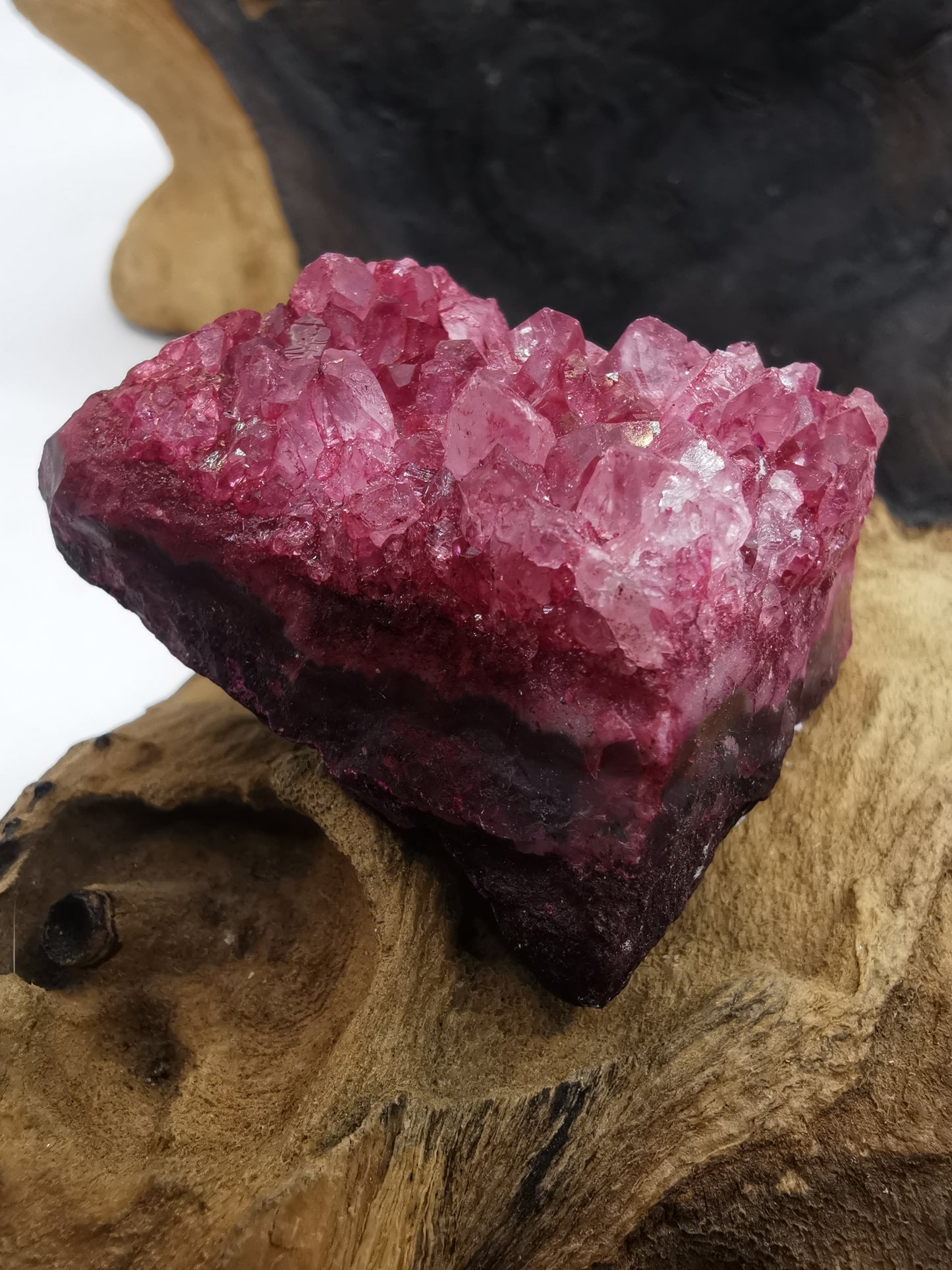 Dyed Quartz Cluster