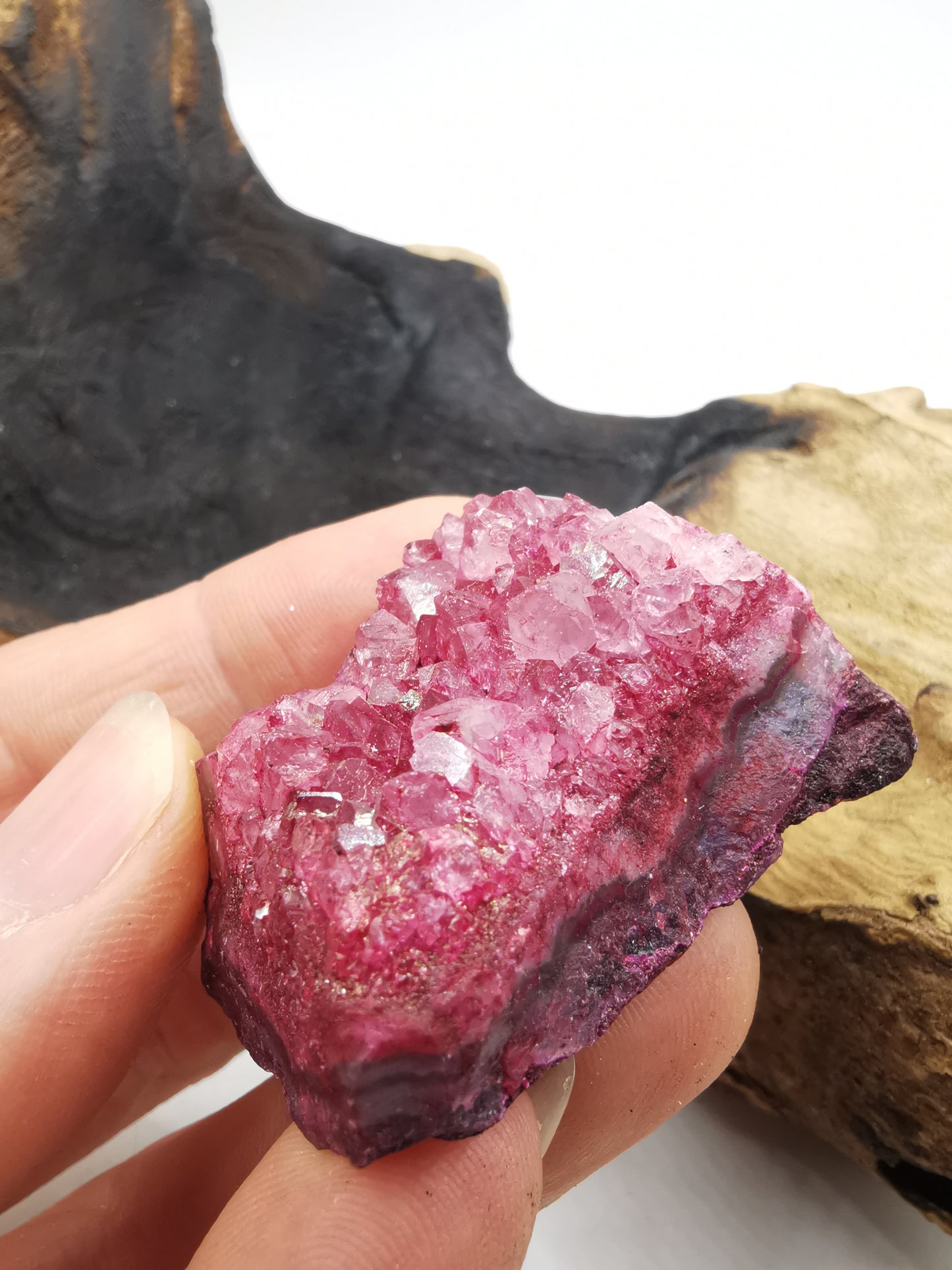 Dyed Quartz Cluster