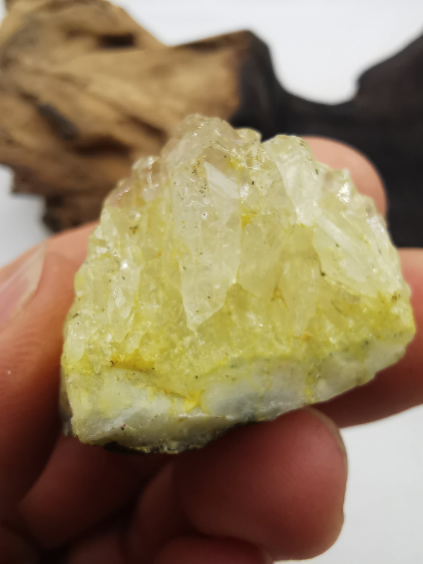 Dyed Quartz Cluster