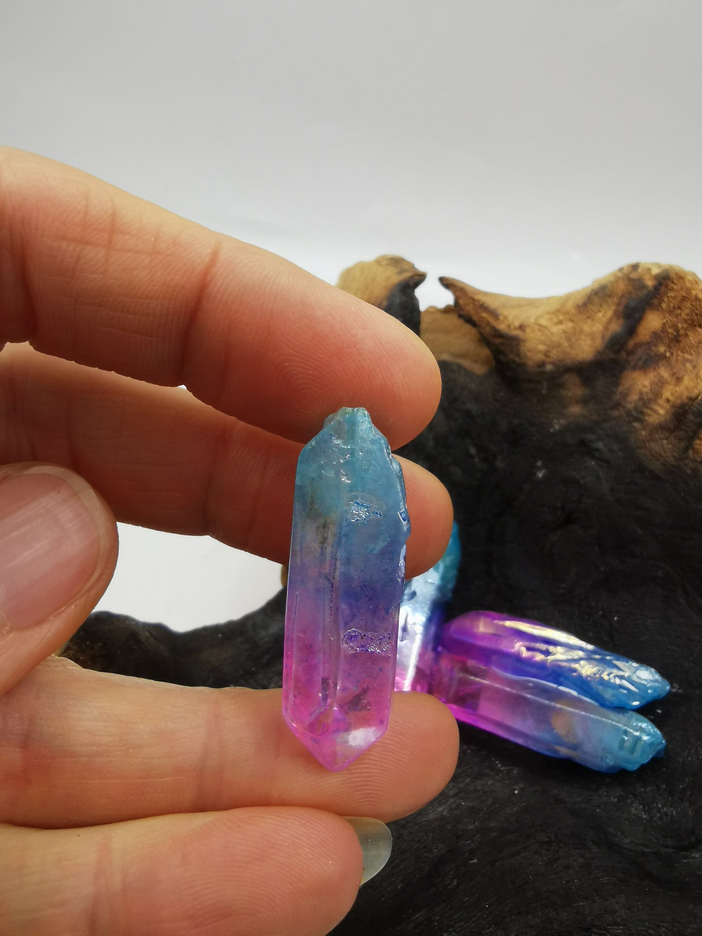 Pink Blue Aura