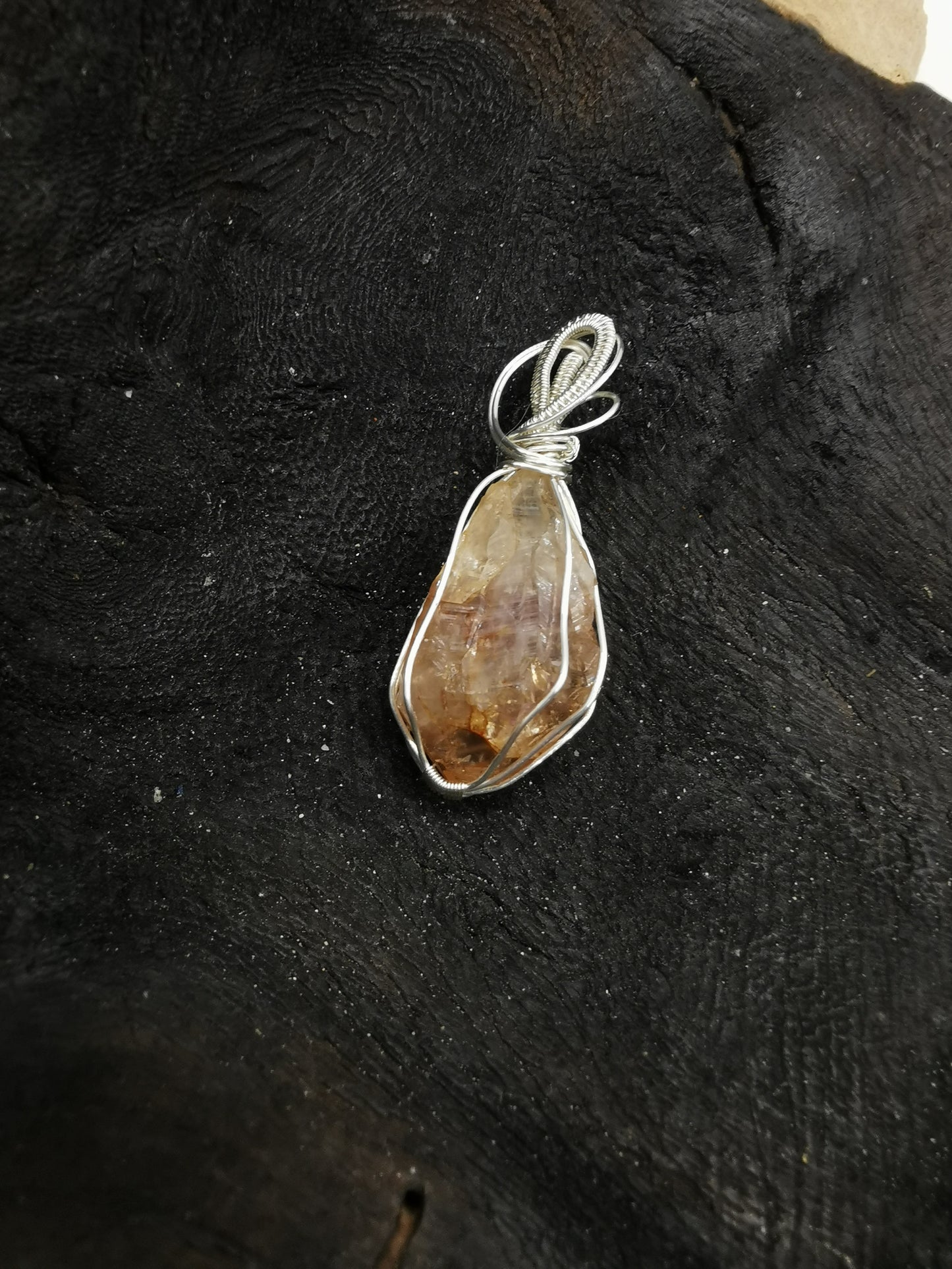 Citrine Crystal Pendant