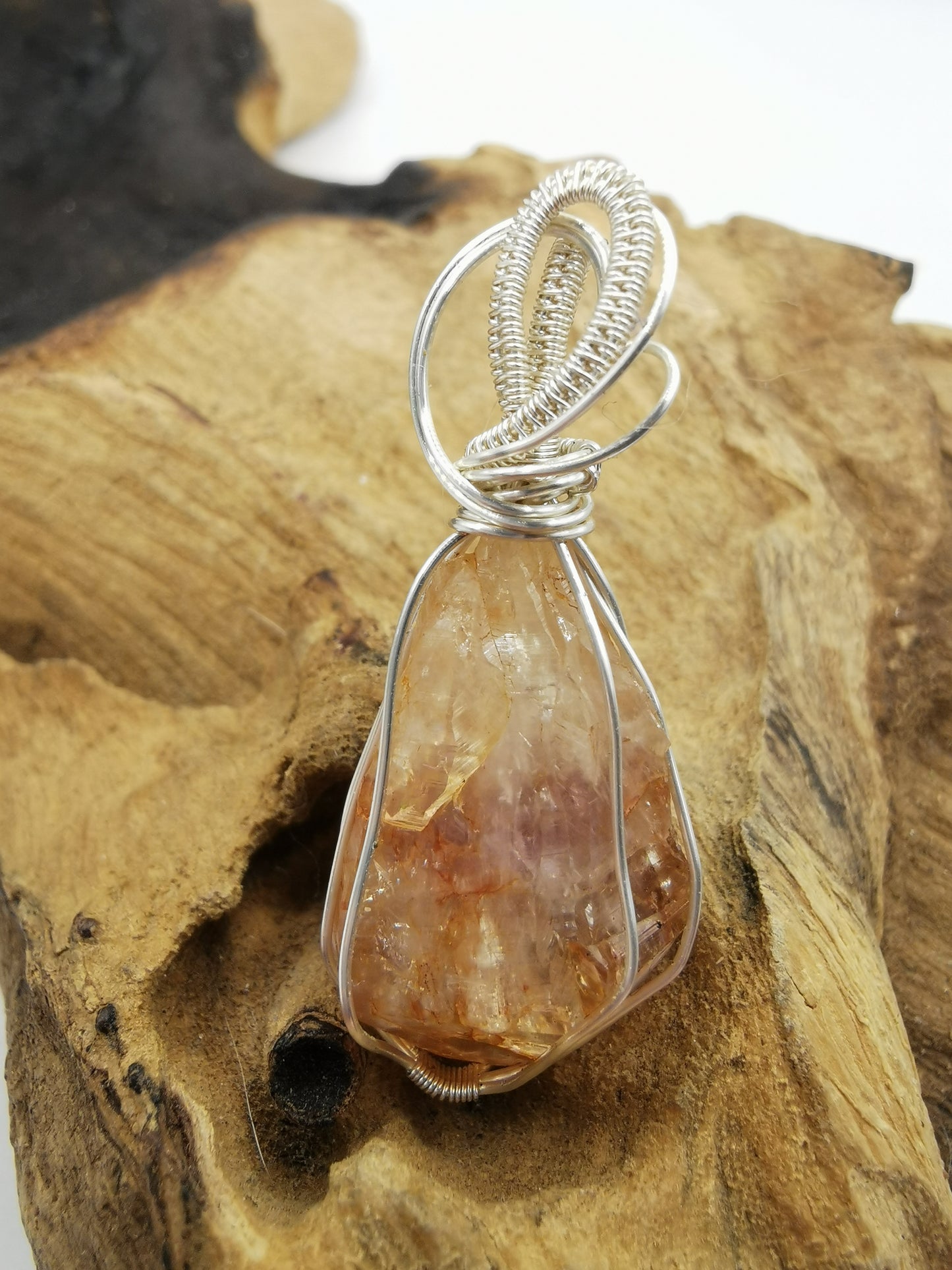 Citrine Crystal Pendant