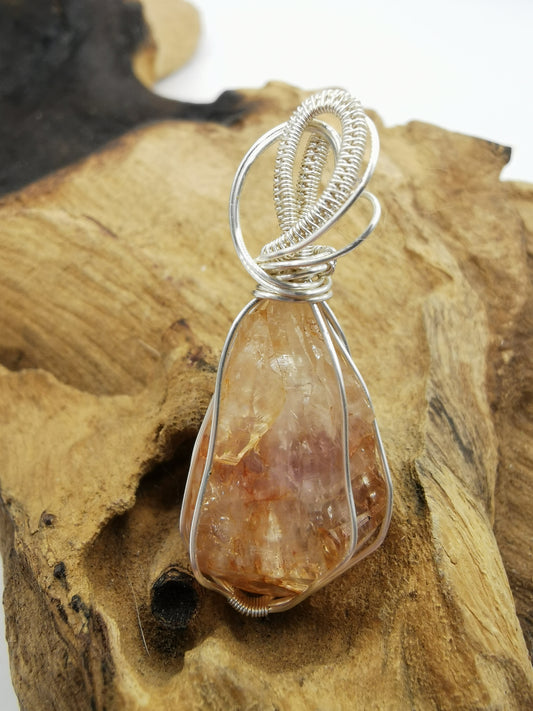 Citrine Crystal Pendant