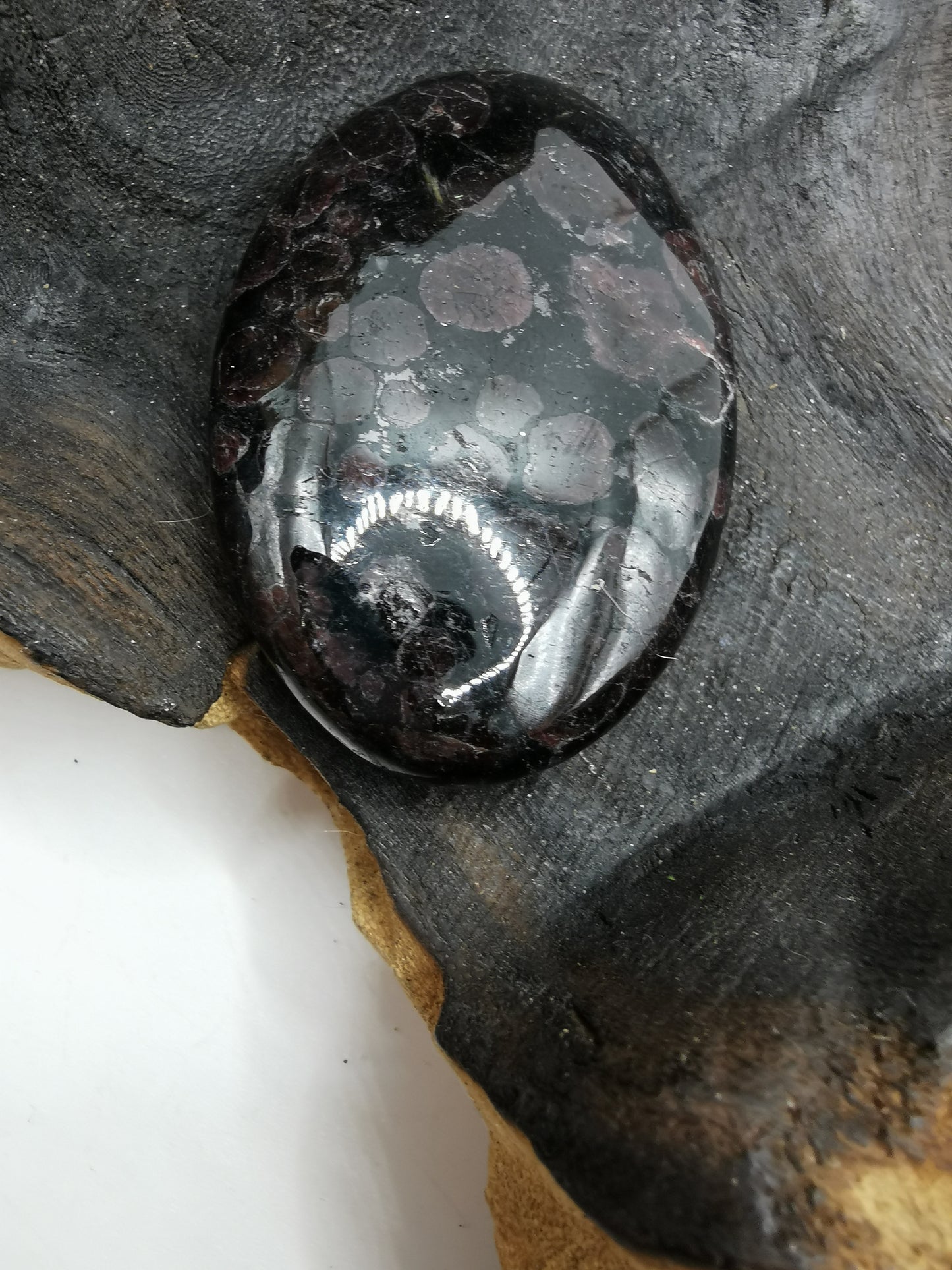 Garnet Palm Stone A