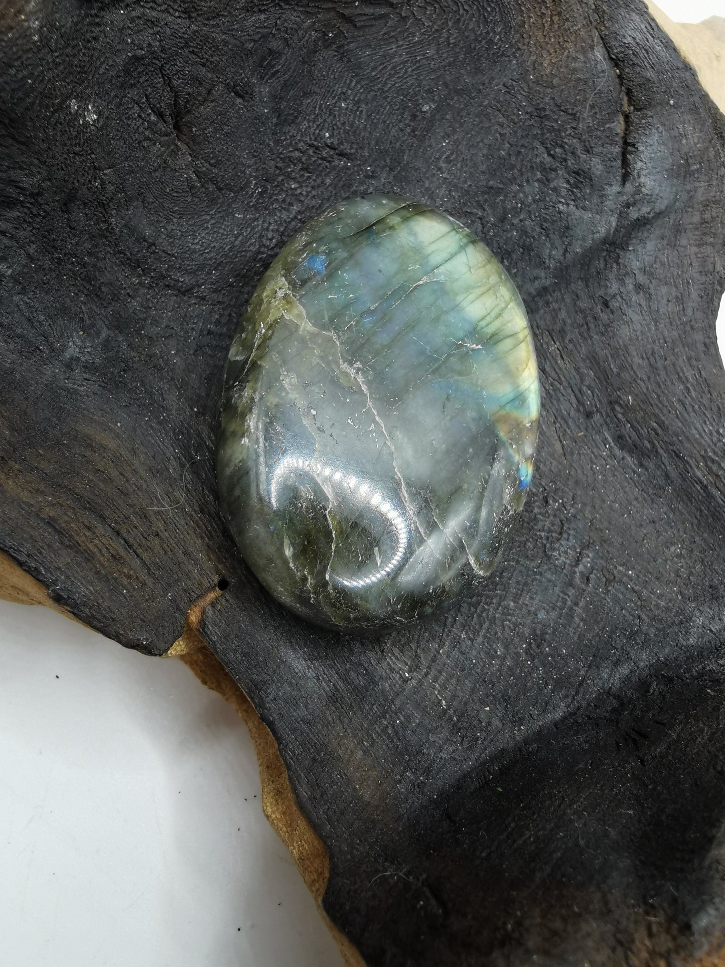 Labradorite Palm Stone H