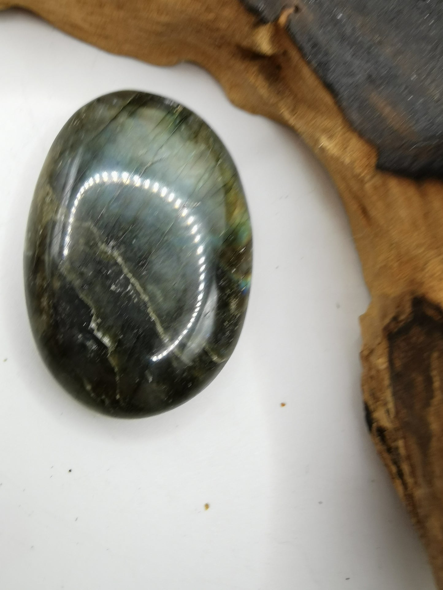 Labradorite Palm Stone H