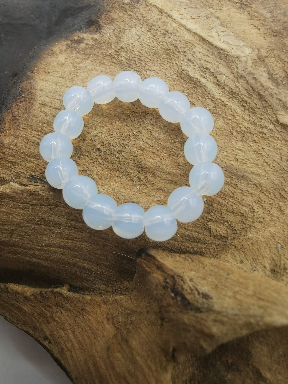 Opalite 4mm Crystal Bead Rings