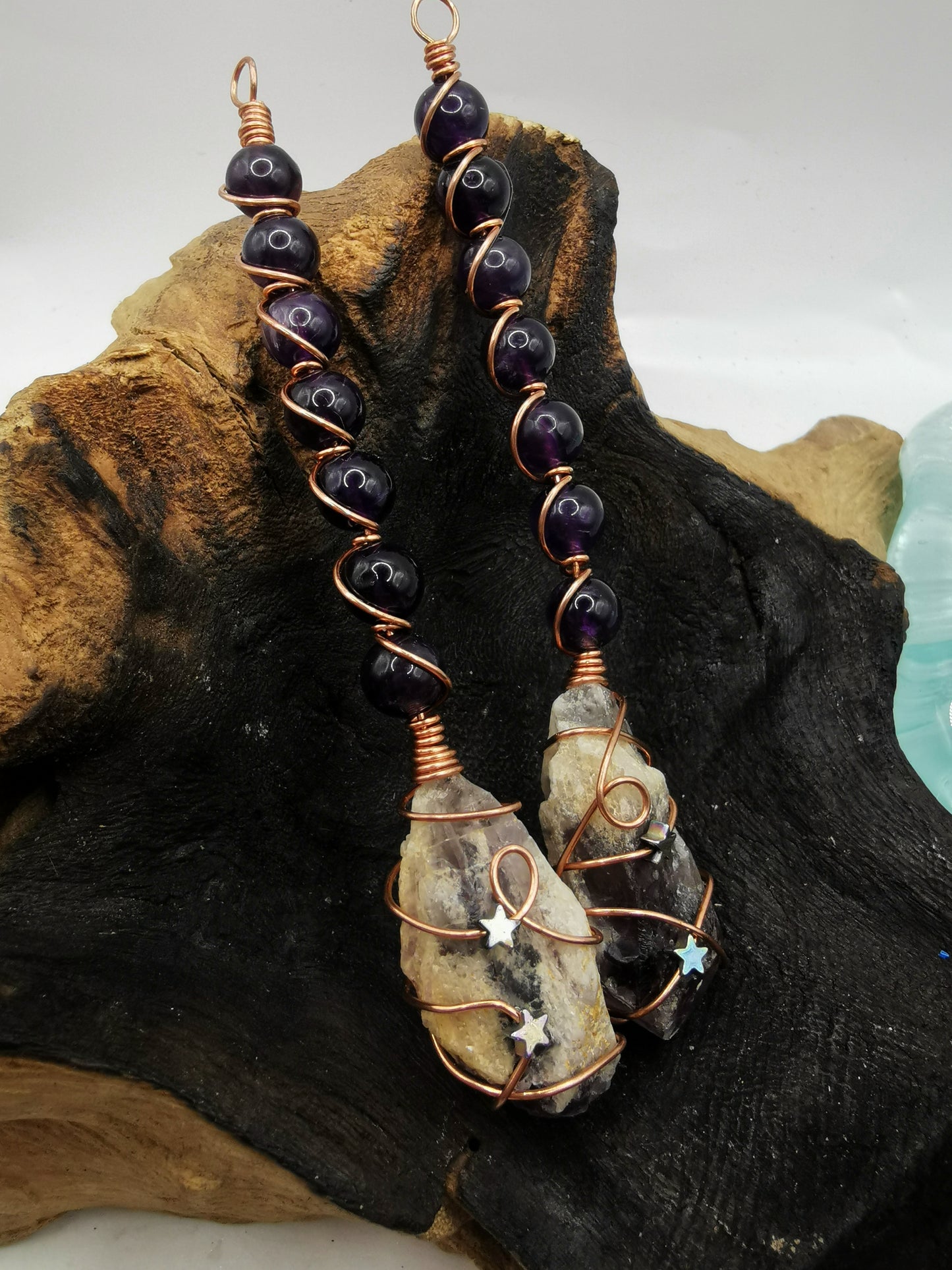 Amethyst Crystal Broomstick
