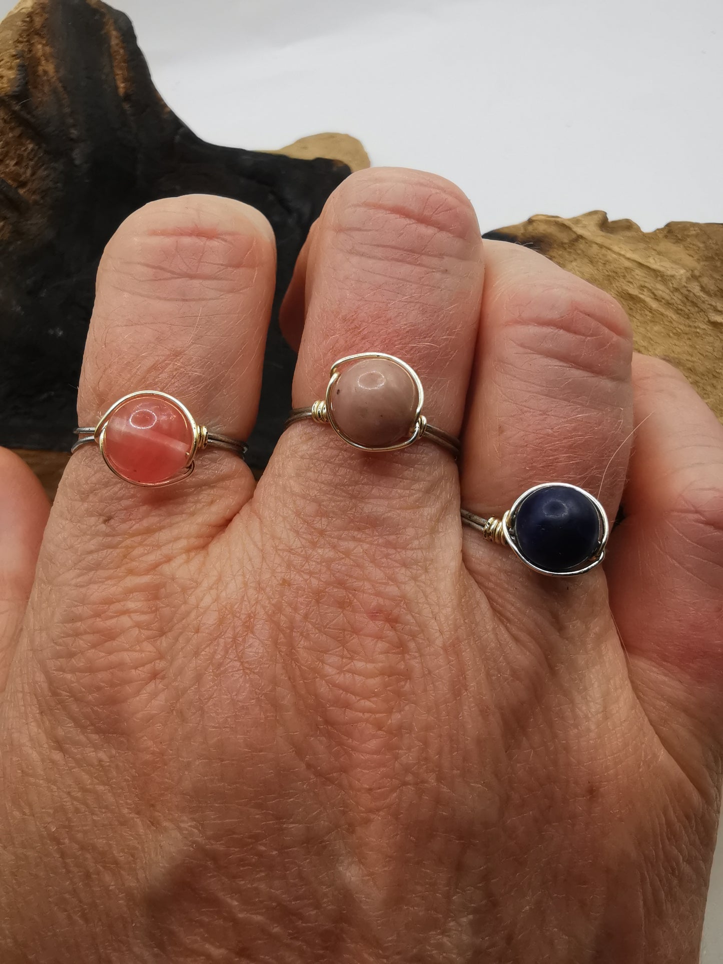 Crystal Bead Rings