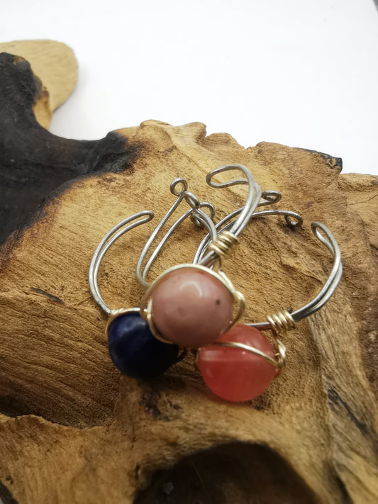 Crystal Bead Rings