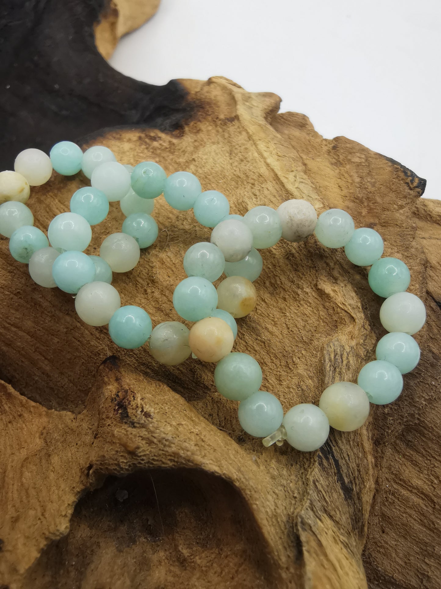 Amazonite 4mm Crystal Bead Rings