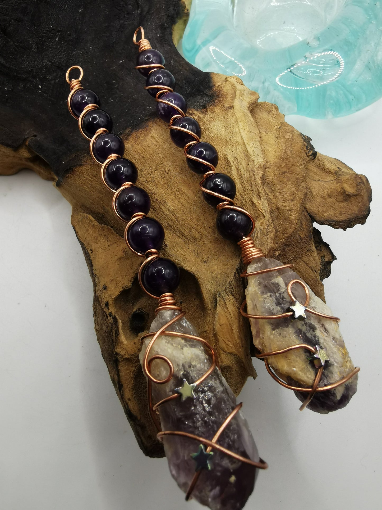 Amethyst Crystal Broomstick