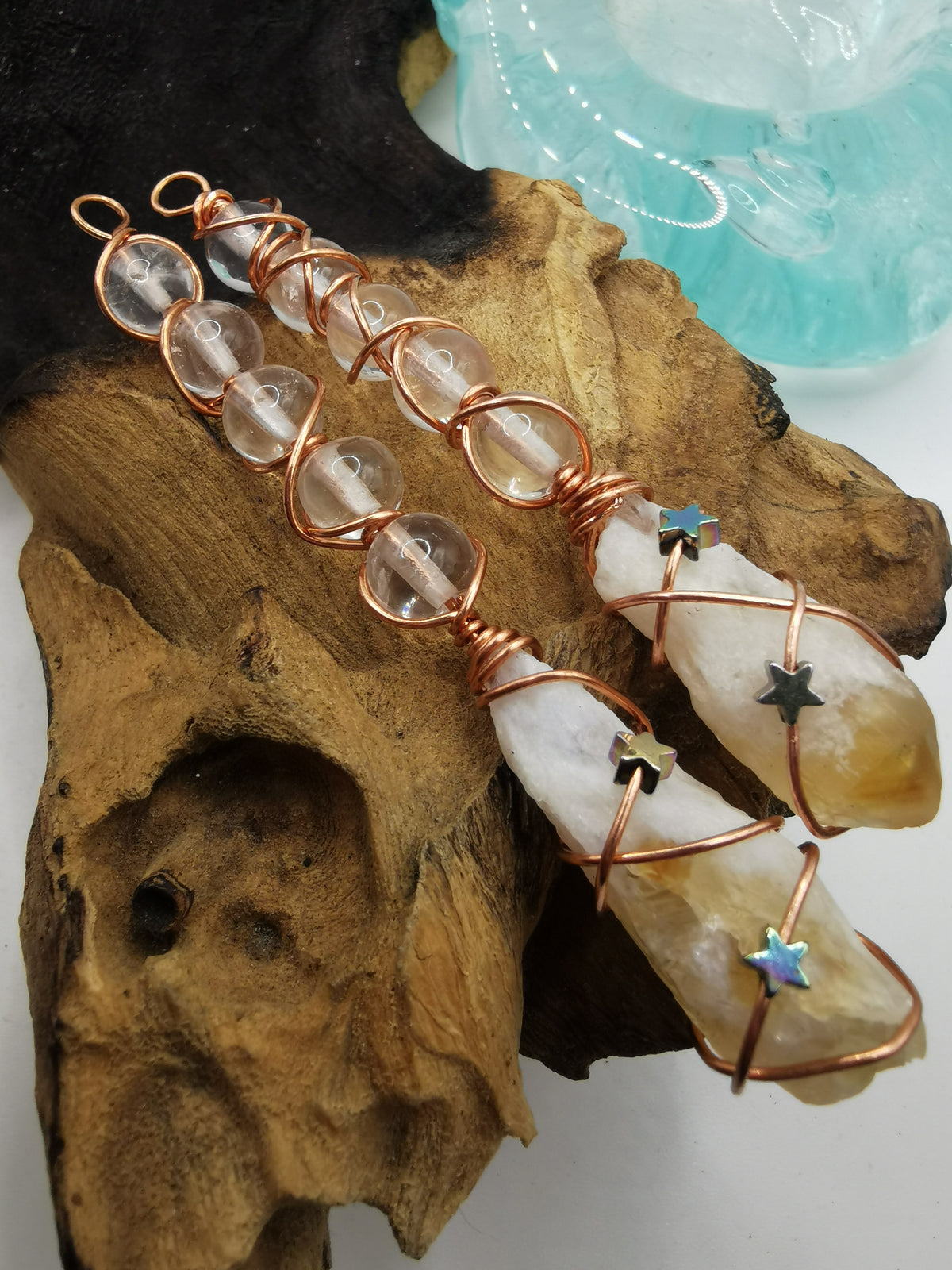 Citrine Crystal Broomstick