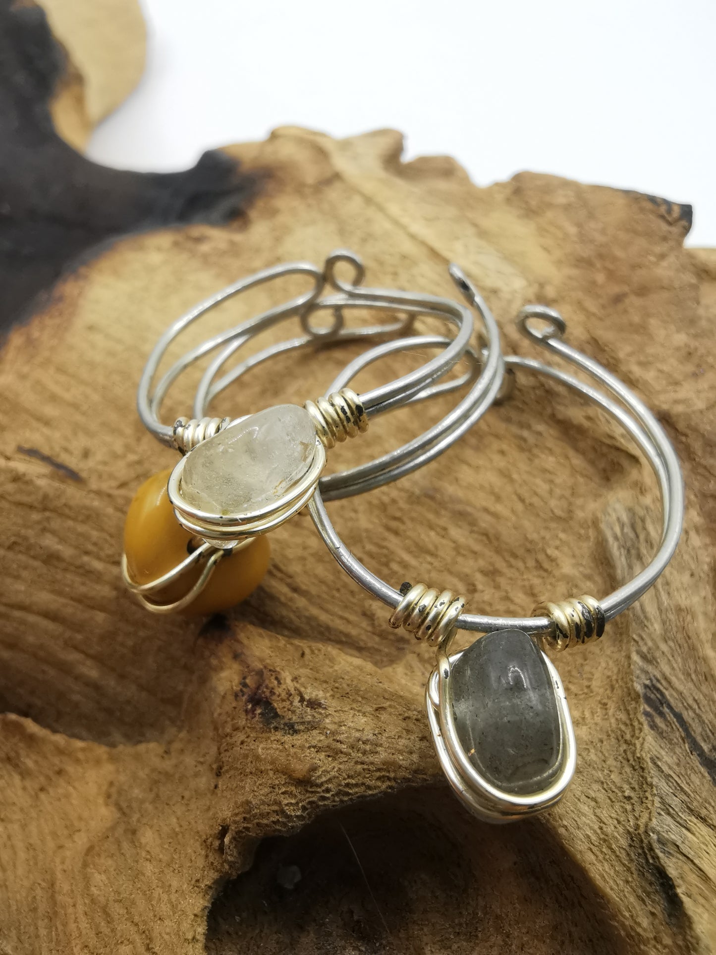 Crystal Chip Rings